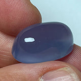 23.3 Karat - Geschliffener blauer Chalzedon aus Äthiopien - DeinOpal