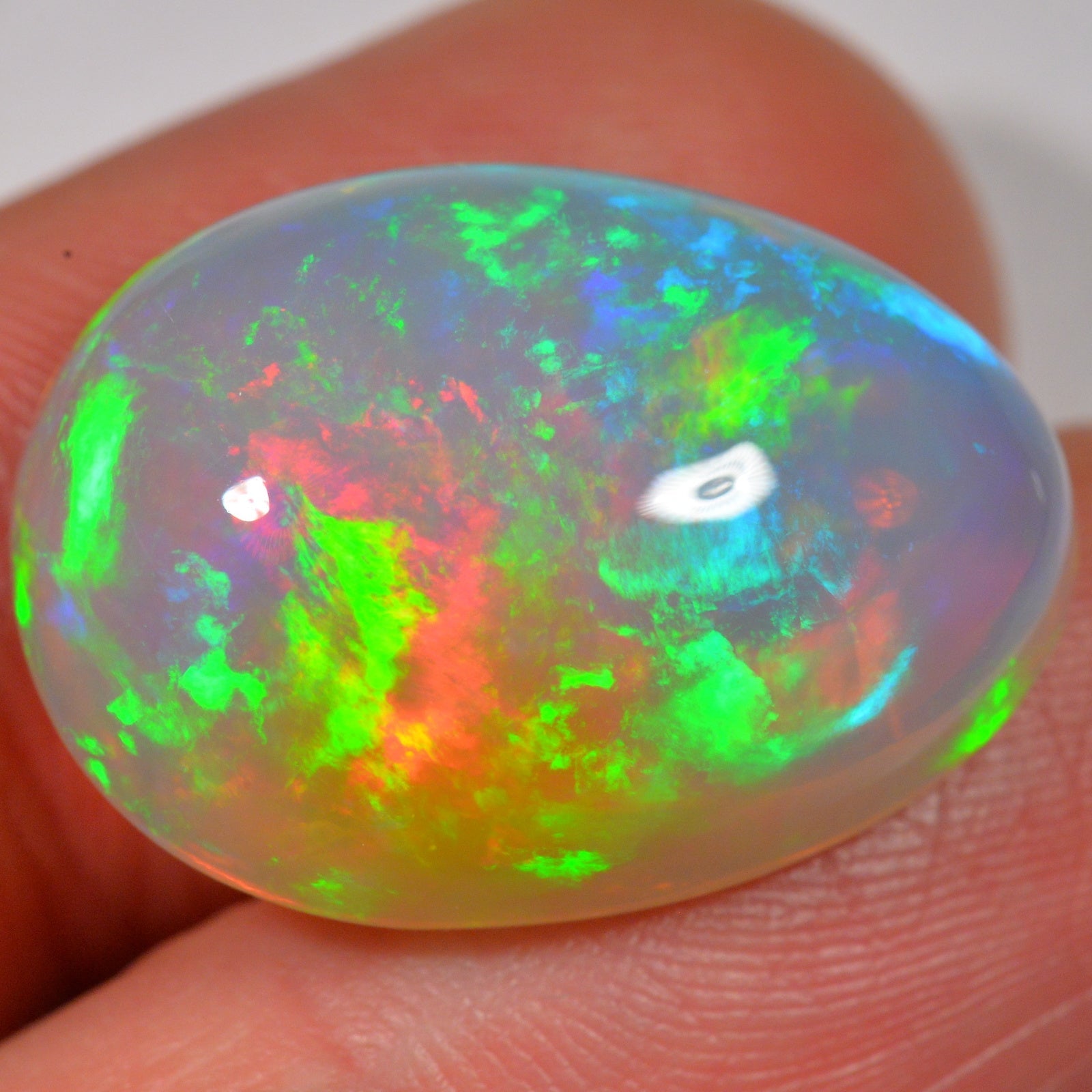 24 Carat Ethiopian Welo Opal — natural untreated Ethiopian Welo opal