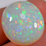 24.6 Karat - Farbintensiver Welo Opal mit Waben - Muster - DeinOpal