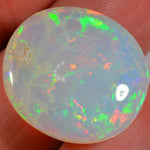 24.6 Karat - Farbintensiver Welo Opal mit Waben - Muster - DeinOpal