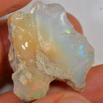 24.6 Carat Rough Ethiopian Welo Opal — natural untreated rough Ethiopian Welo opal