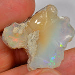 24.6 Carat Rough Ethiopian Welo Opal — natural untreated rough Ethiopian Welo opal