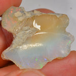 24.6 Carat Rough Ethiopian Welo Opal — natural untreated rough Ethiopian Welo opal