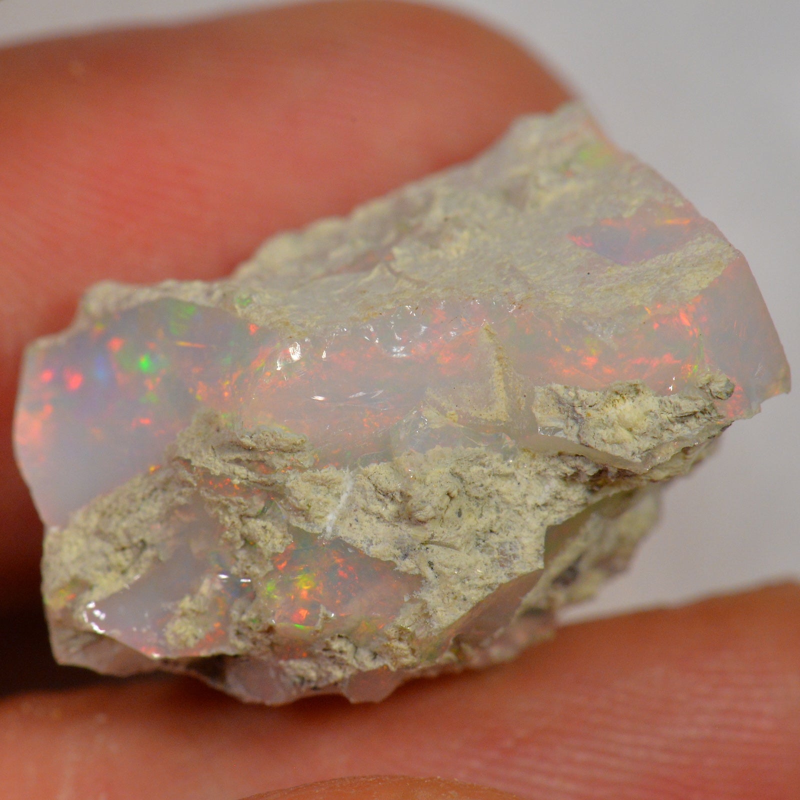 25.4 Carat - Rough Ethiopian Welo Opal — natural untreated rough Ethiopian Welo opal