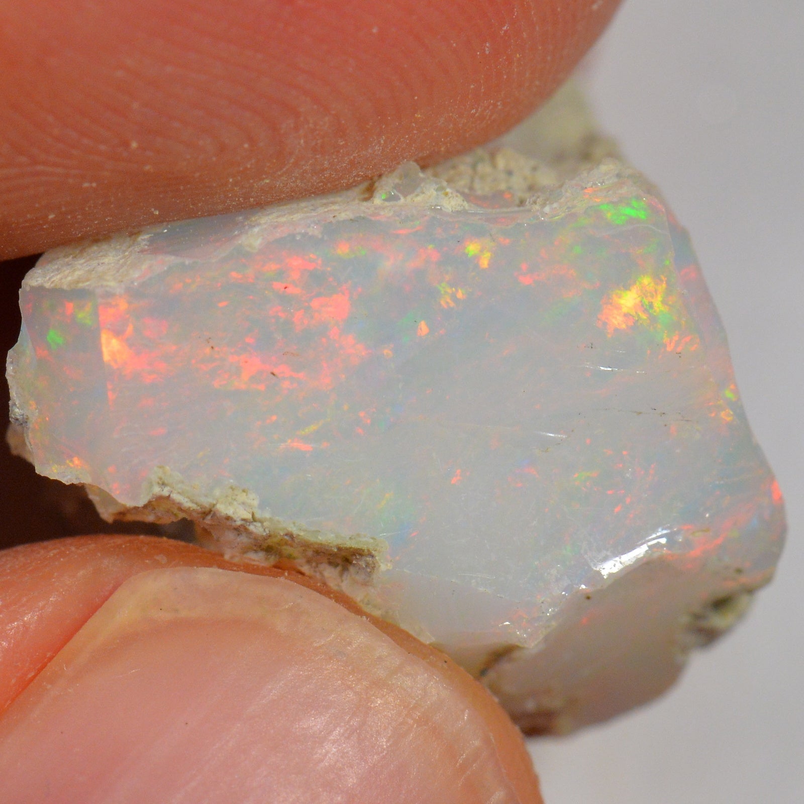 25.4 Carat - Rough Ethiopian Welo Opal — natural untreated rough Ethiopian Welo opal