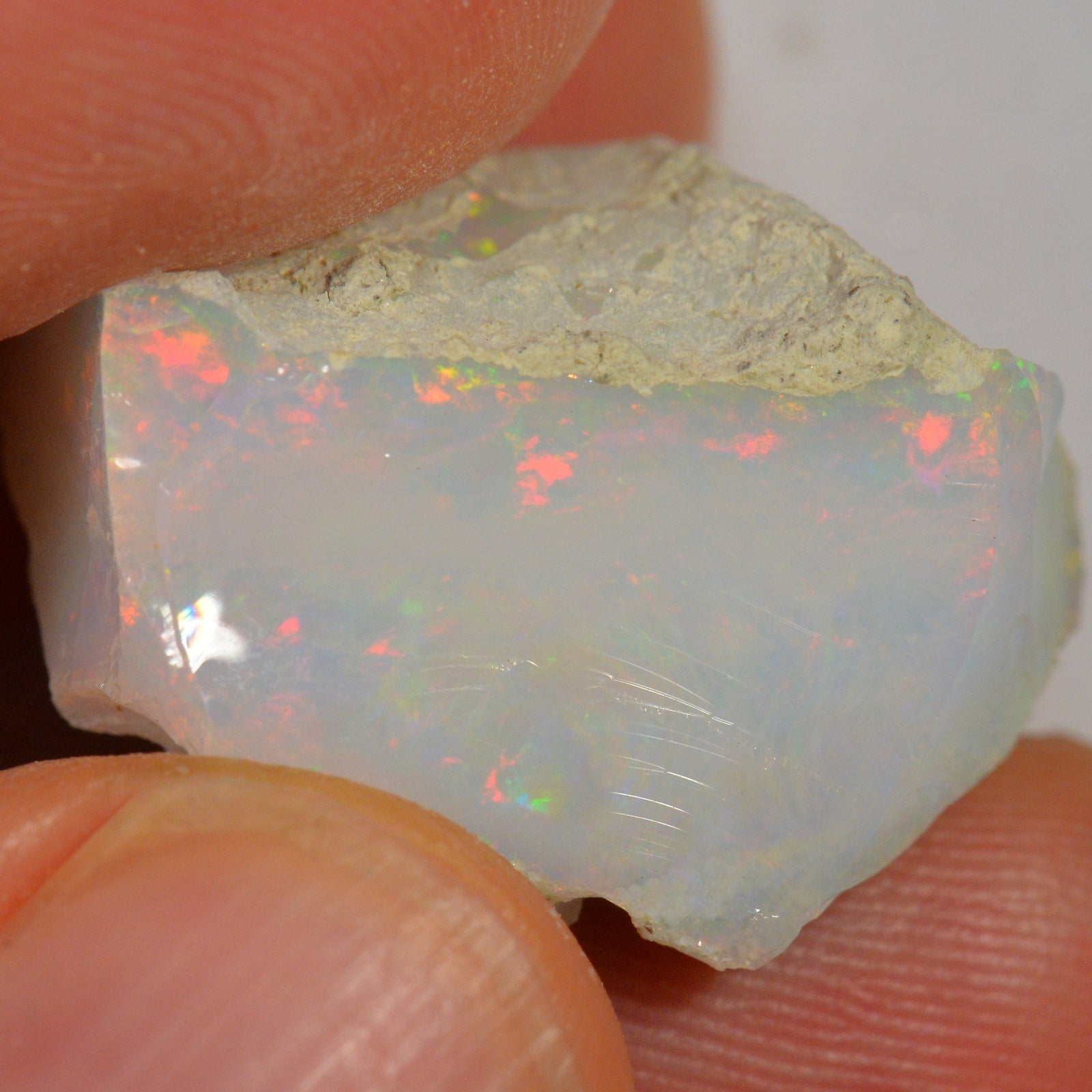 25.4 Carat - Rough Ethiopian Welo Opal — natural untreated rough Ethiopian Welo opal