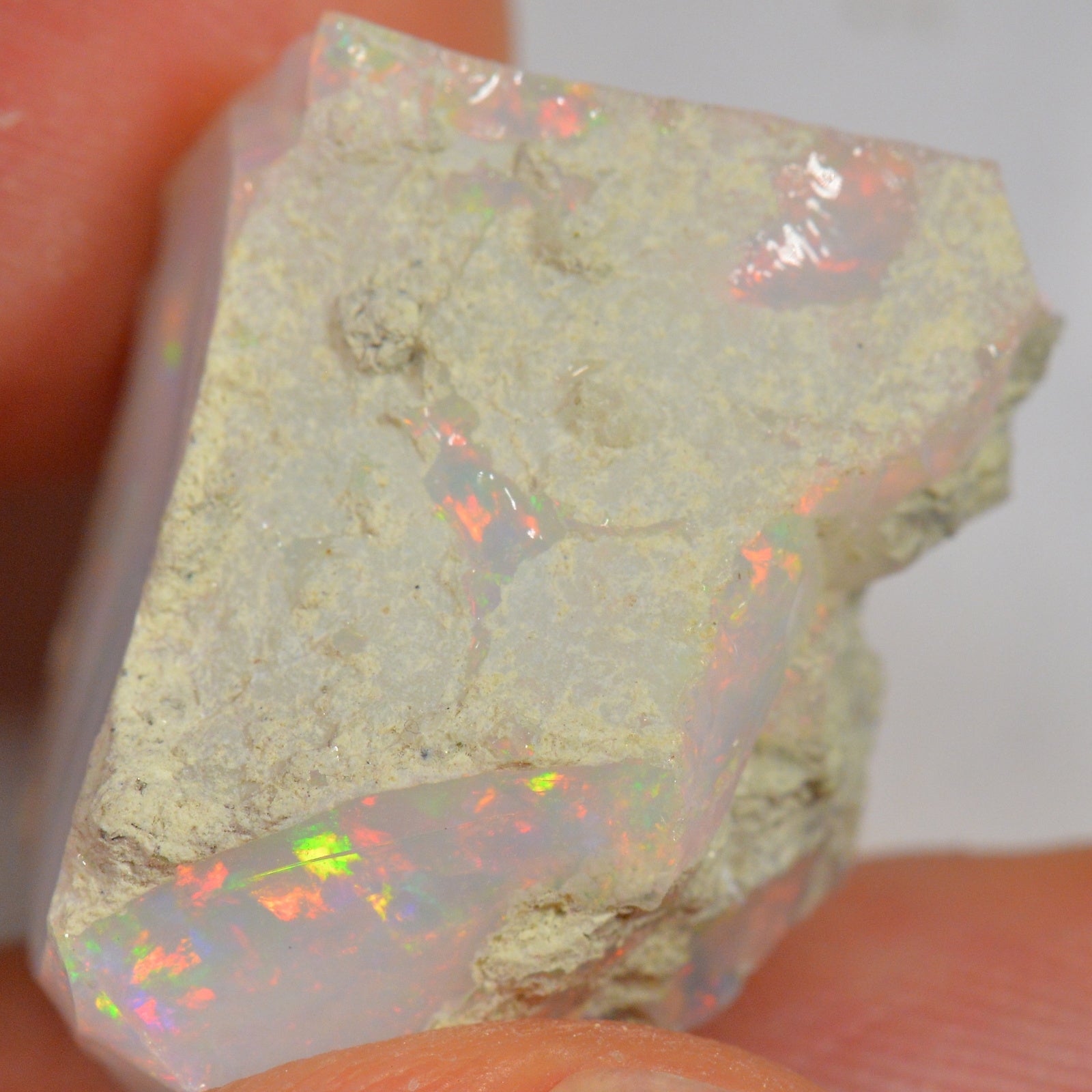 25.4 Carat - Rough Ethiopian Welo Opal — natural untreated rough Ethiopian Welo opal