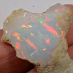 25.6 Carat Rough Ethiopian Welo Opal — natural untreated rough Ethiopian Welo opal
