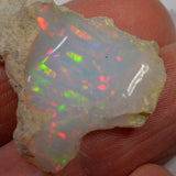 25.6 Carat Rough Ethiopian Welo Opal — natural untreated rough Ethiopian Welo opal