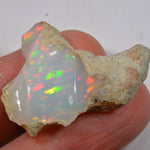 25.6 Carat Rough Ethiopian Welo Opal — natural untreated rough Ethiopian Welo opal