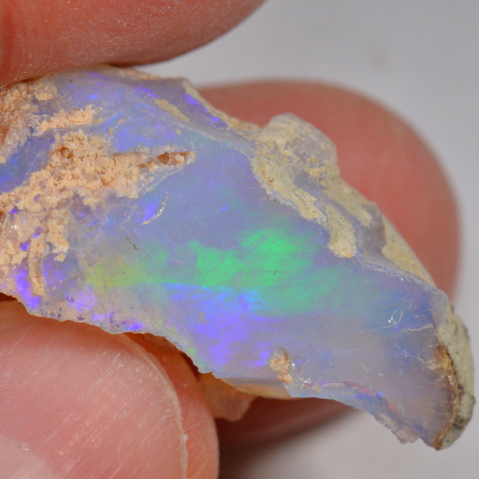 27.8 Carat Rough Ethiopian Welo Opal — natural untreated rough Ethiopian Welo opal