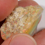 28.7 Carat - Rough Ethiopian Welo Opal — natural untreated rough Ethiopian Welo opal