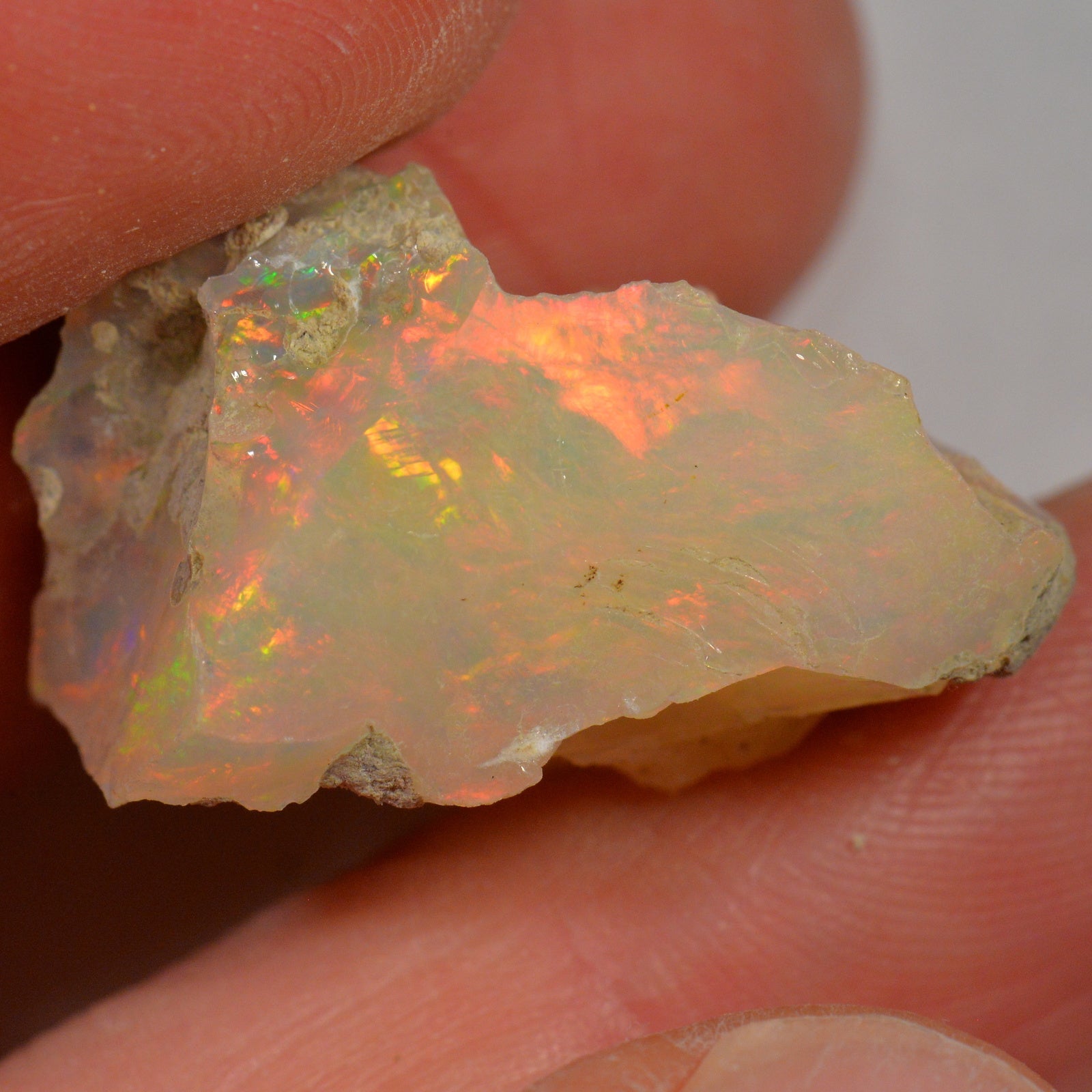 29.3 Carat Rough Ethiopian Welo Opal — natural untreated rough Ethiopian Welo opal