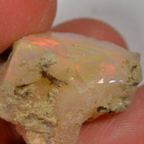 29.3 Carat Rough Ethiopian Welo Opal — natural untreated rough Ethiopian Welo opal