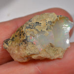 30.5 Carat Rough Ethiopian Welo Opal — natural untreated rough Ethiopian Welo opal