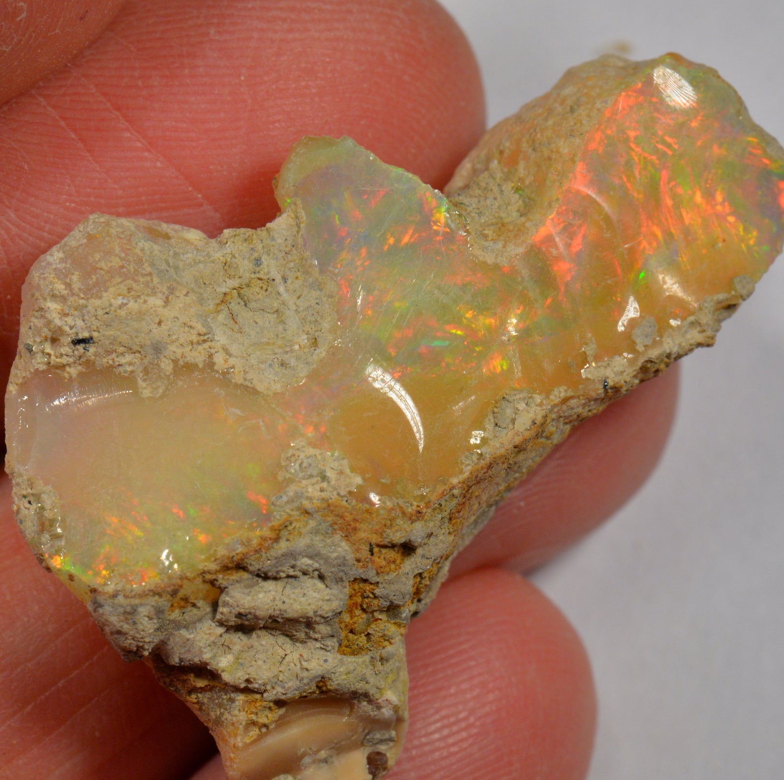 31.4 Karat - Roher Äthiopischer Welo Opal - DeinOpal