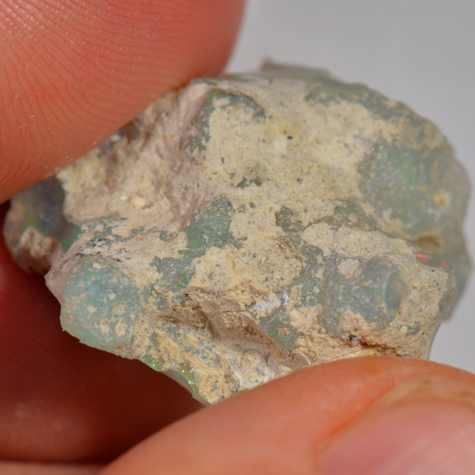 32.6 Carat - Rough Ethiopian Welo Opal — natural untreated rough Ethiopian Welo opal
