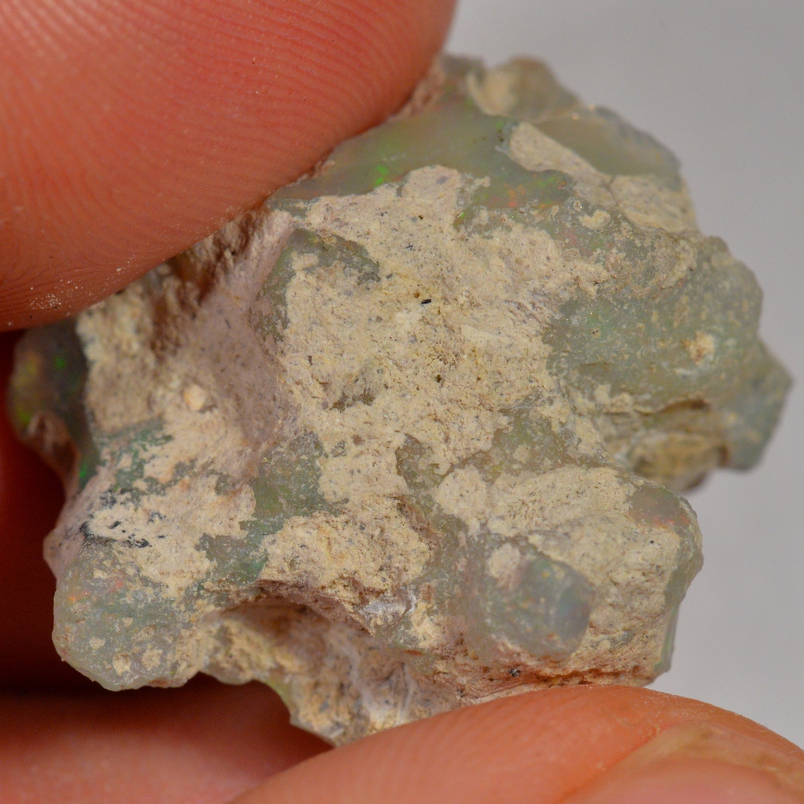 32.6 Carat - Rough Ethiopian Welo Opal — natural untreated rough Ethiopian Welo opal