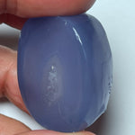 35 Gramm - Roher blauer Chalzedon aus Äthiopien - DeinOpal