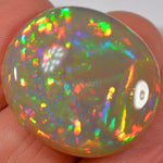 35.8 Karat - Wunderschöner Grosser Dunkler Welo Opal - DeinOpal
