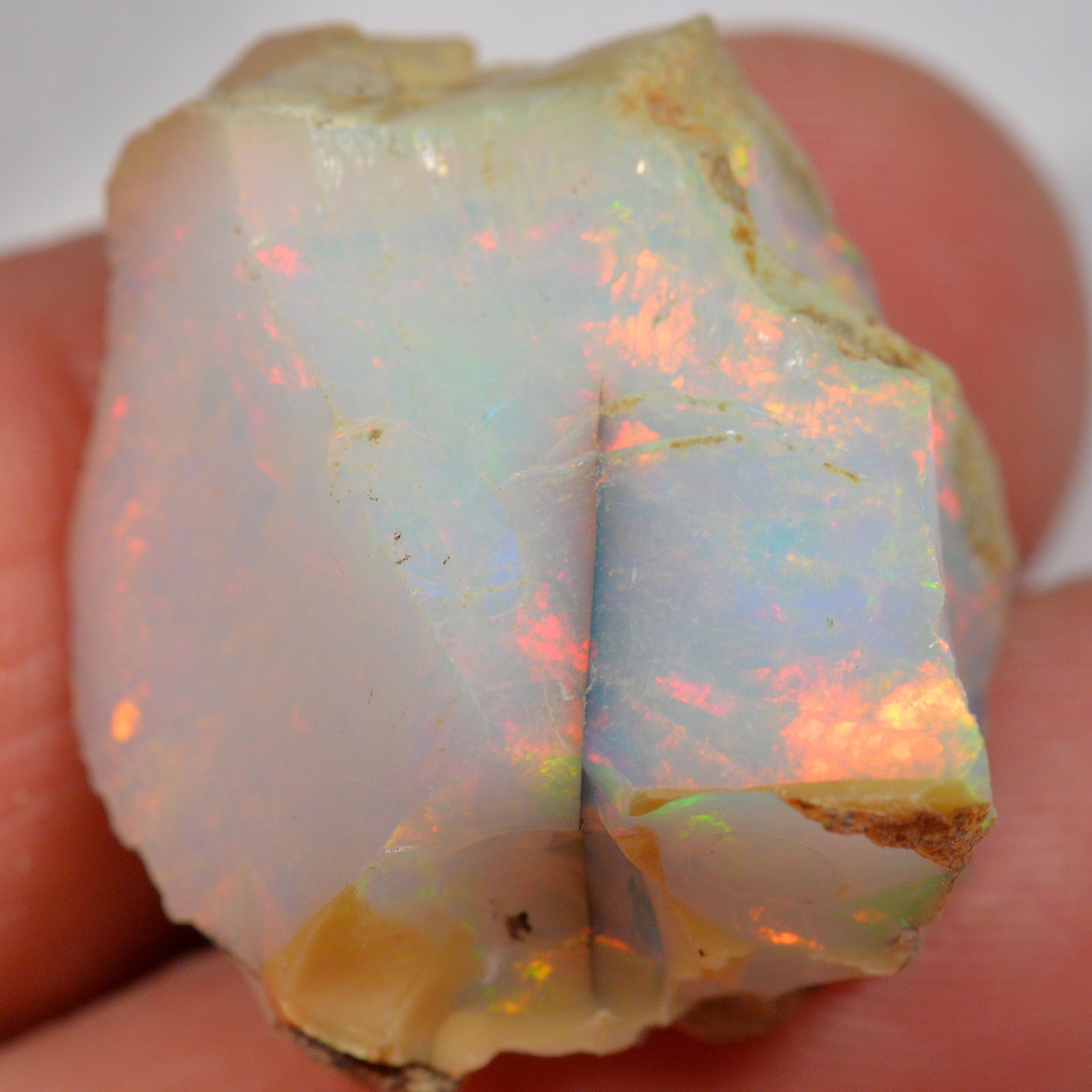 36.2 Carat Rough Ethiopian Welo Opal — natural untreated rough Ethiopian Welo opal