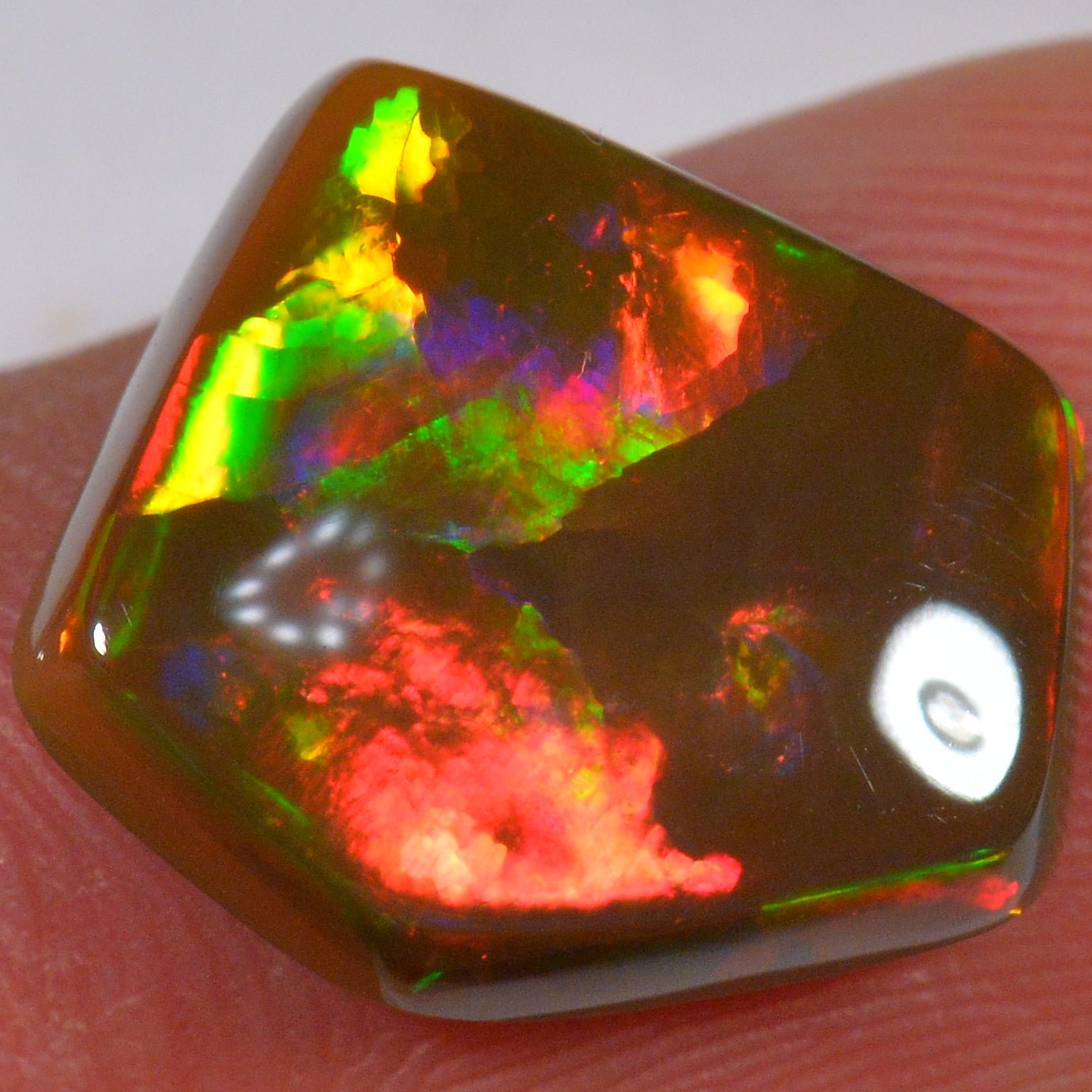 3.7 Karat - Natürlicher Brauner Äthiopischer Welo Opal - DeinOpal