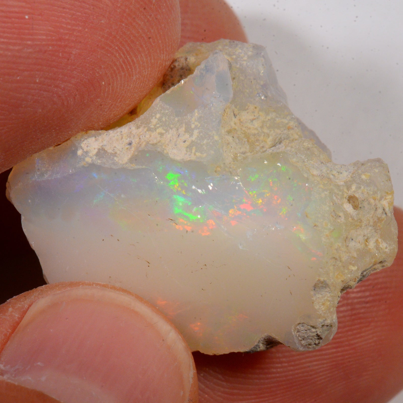 37.6 Karat - Roher Äthiopischer Welo Opal - DeinOpal