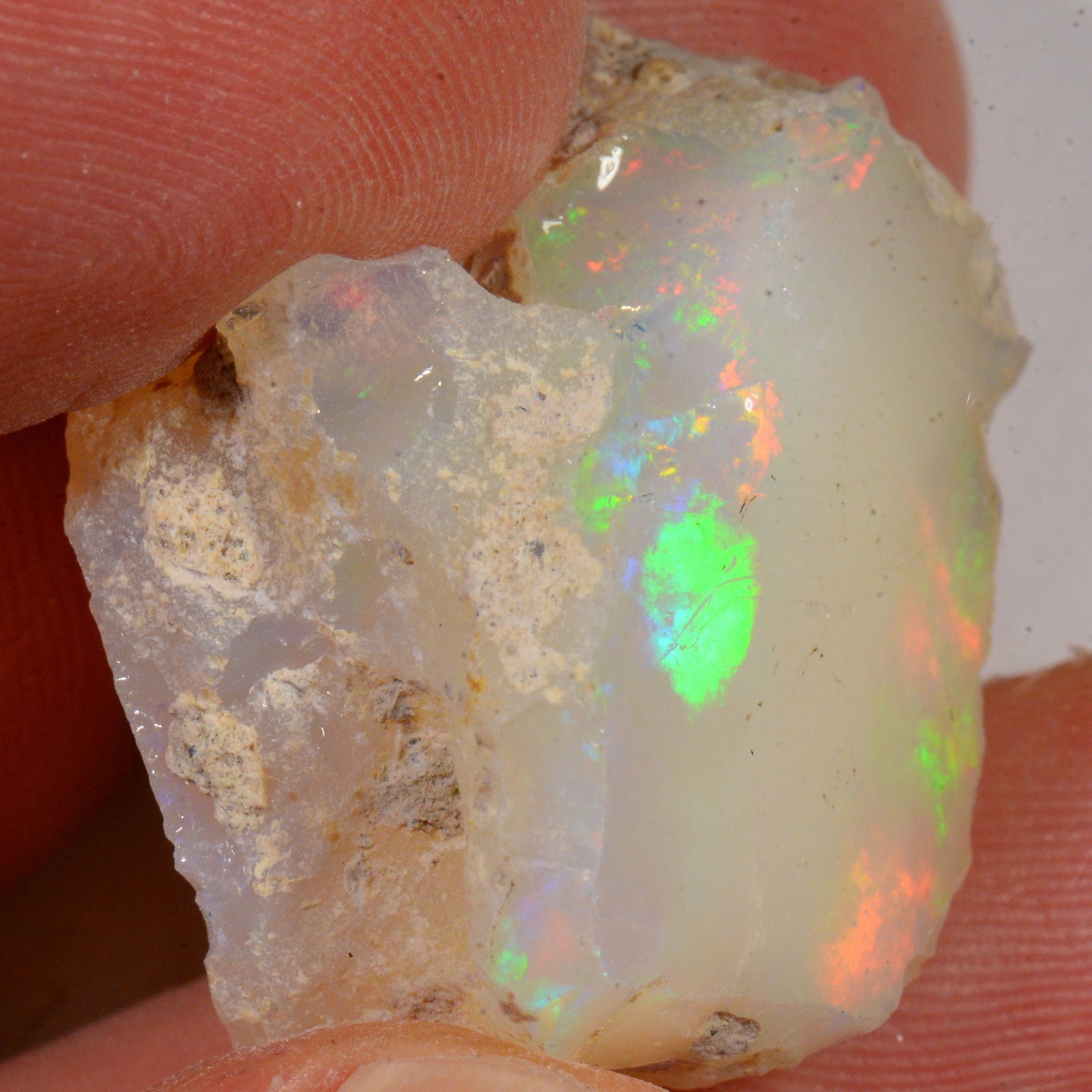 37.6 Karat - Roher Äthiopischer Welo Opal - DeinOpal