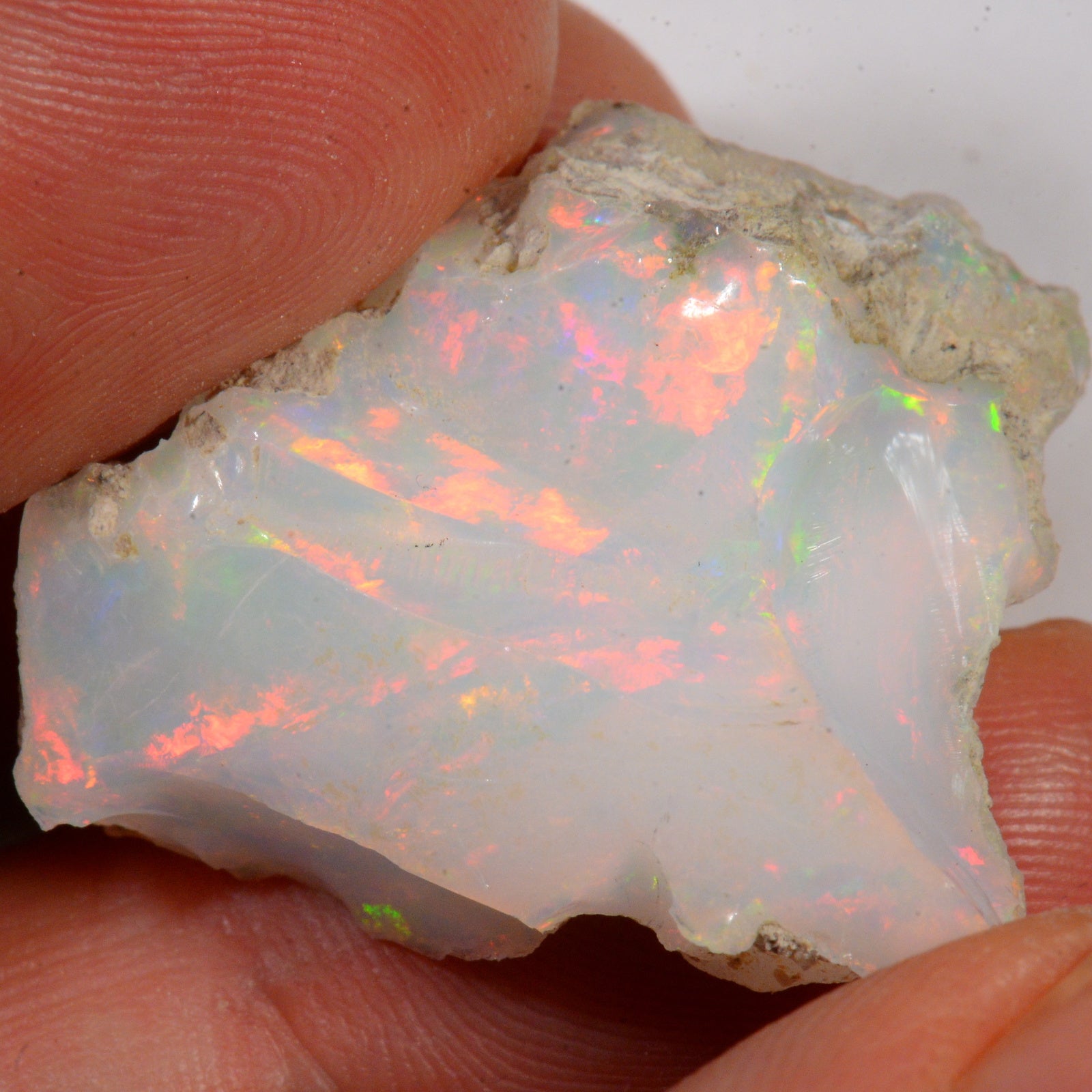39 Karat - Roher Äthiopischer Welo Opal – natürlicher äthiopischer Welo Opal