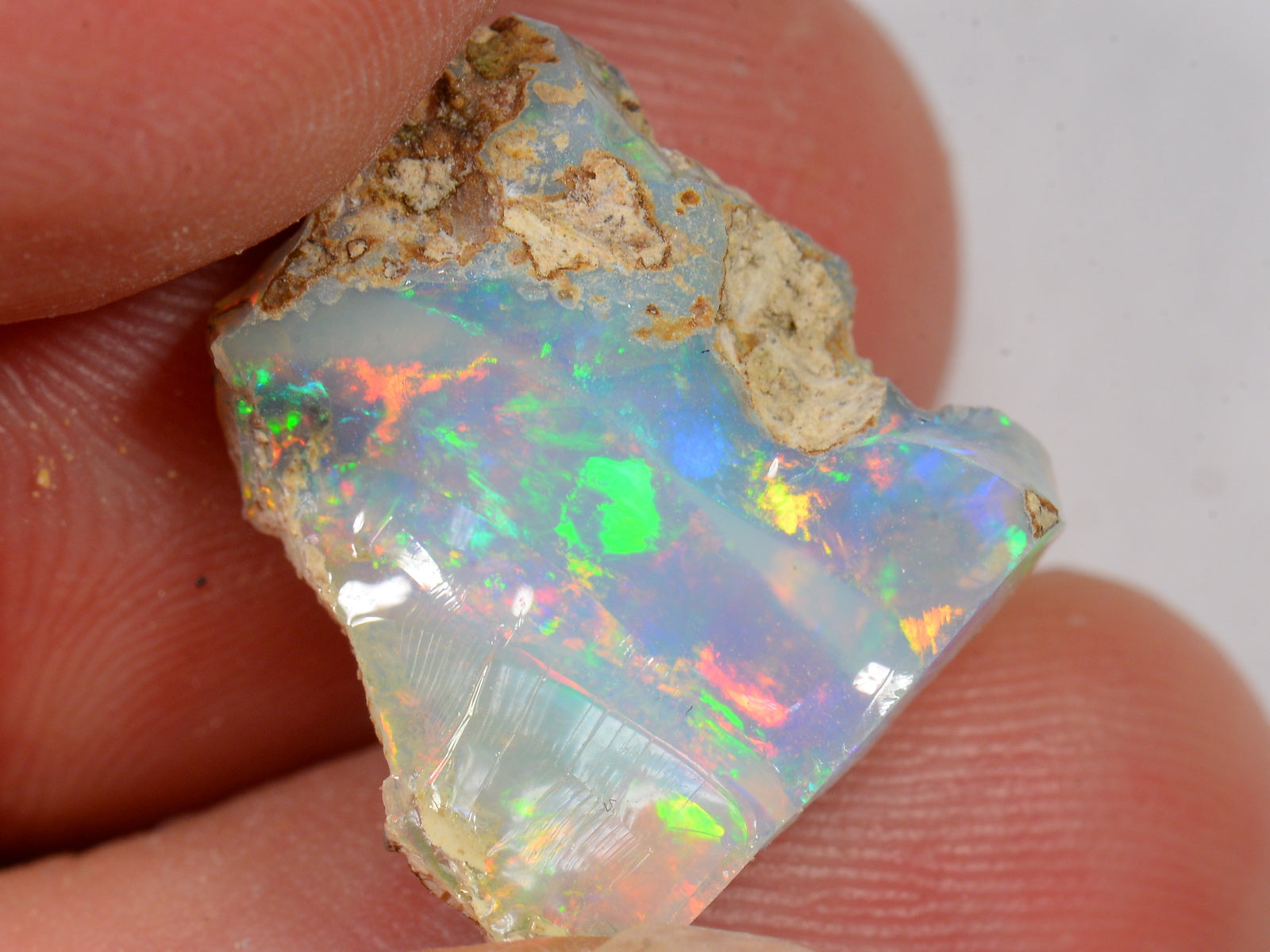 9 Karat - Roher Äthiopischer Welo Opal – natürlicher äthiopischer Welo Opal