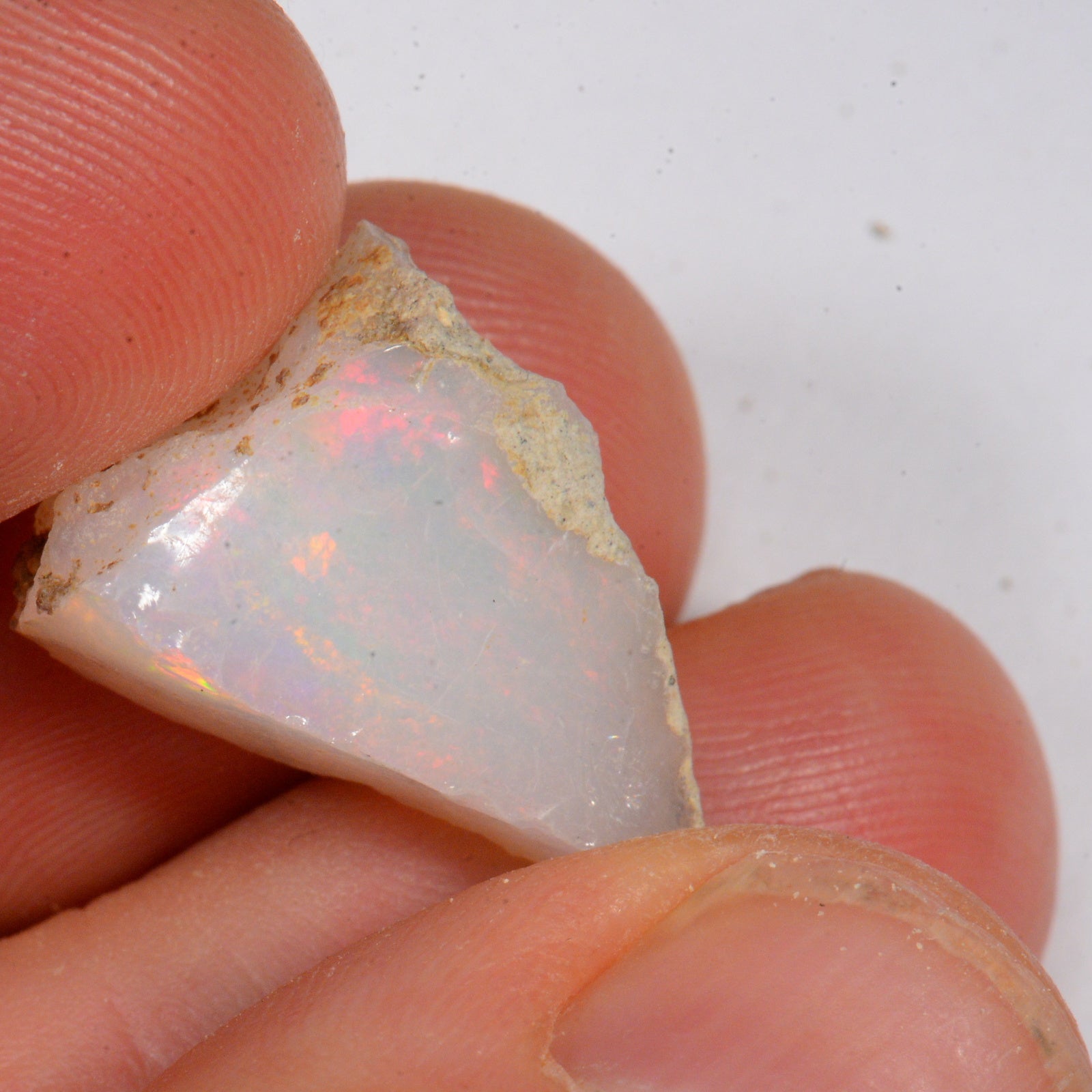 10.5 Carat - Rough Ethiopian Welo Opal — natural untreated rough Ethiopian Welo opal