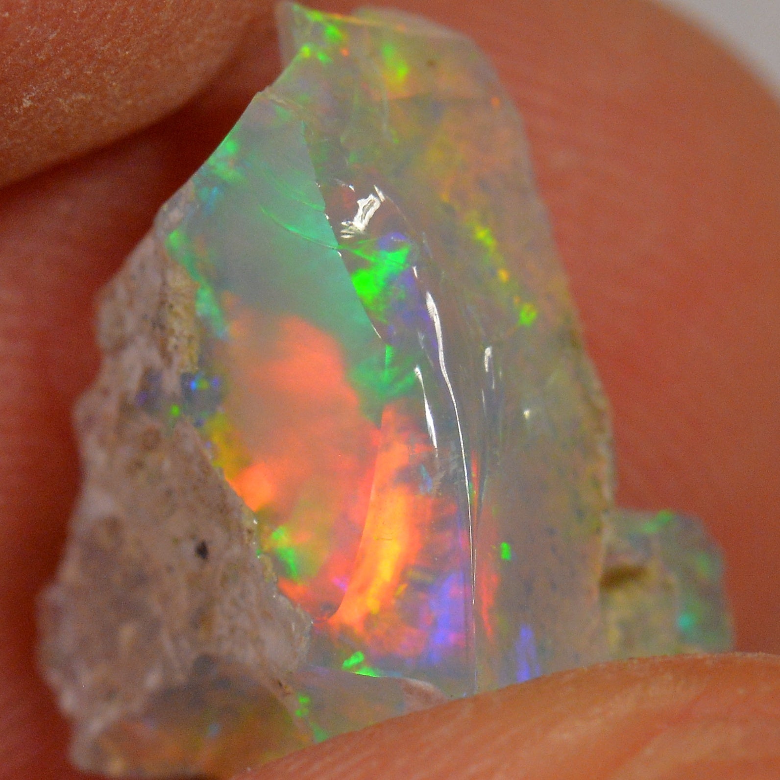 4.4 Karat - Roher Äthiopischer Welo Opal - DeinOpal