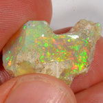 15 Karat - Brillanter Pinfire Roher Äthiopischer Welo Opal – natürlicher äthiopischer Welo Opal