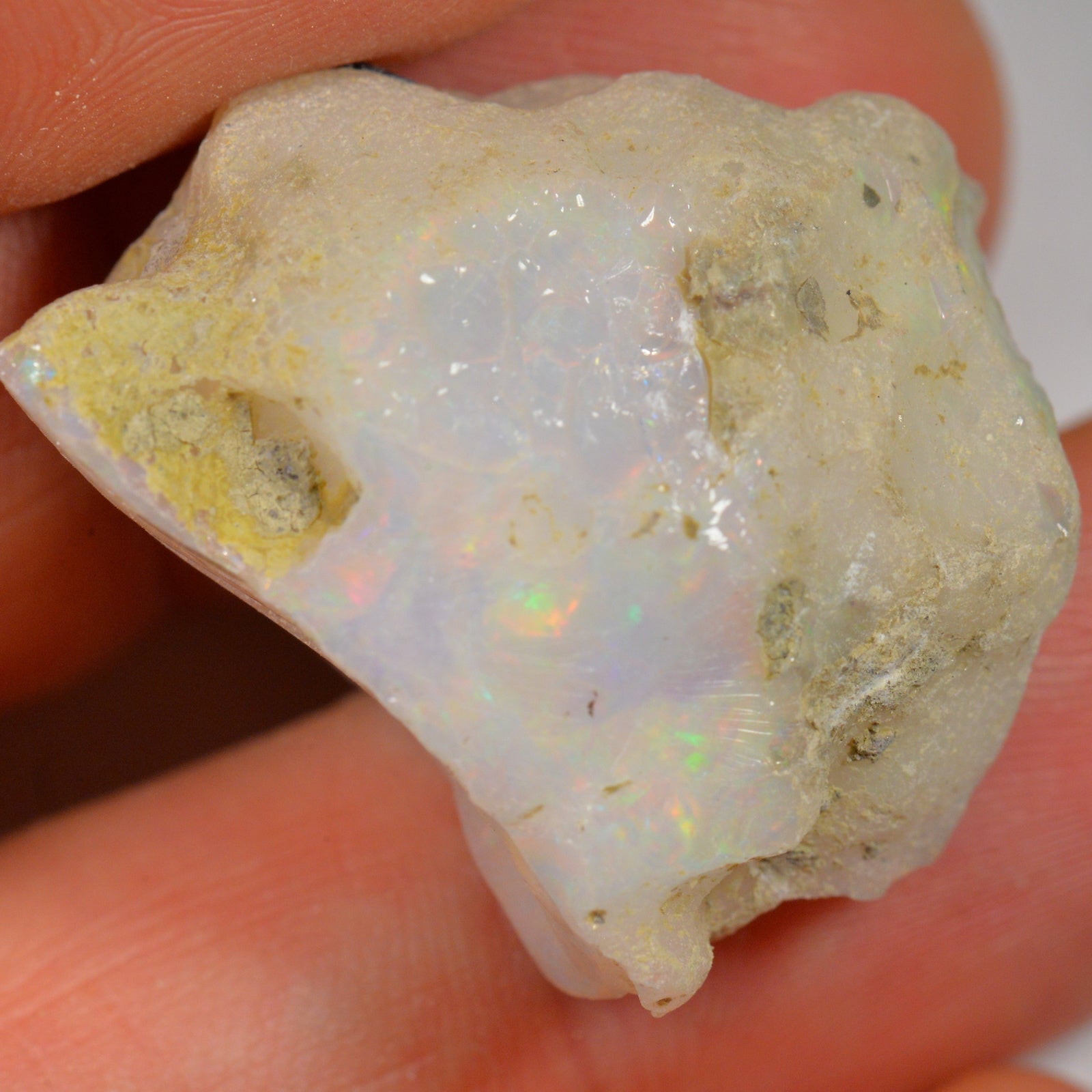 46 Karat - Roher Äthiopischer Welo Opal - DeinOpal