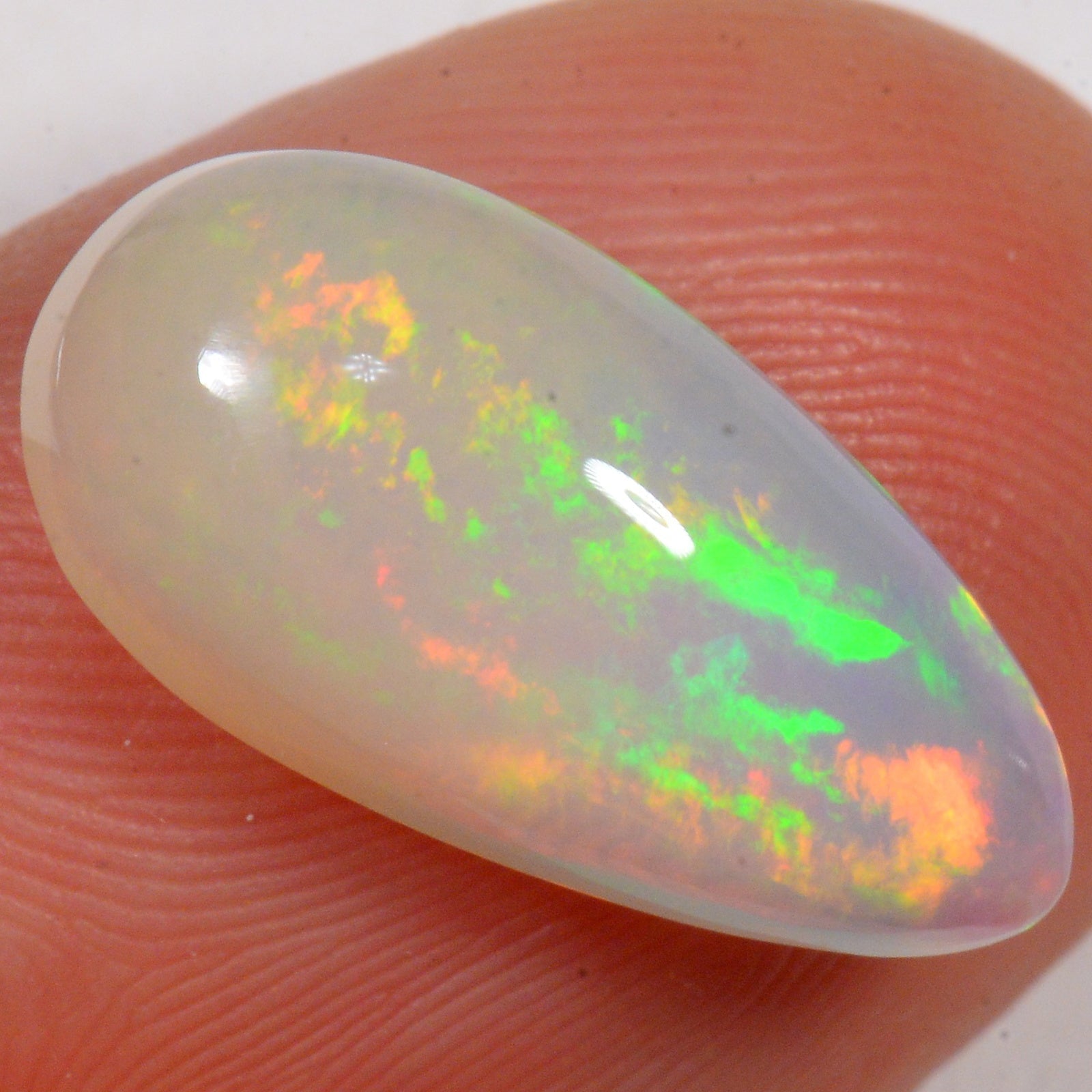 4,7 carats - Bel opale Welo d'Éthiopie – opale Welo d'Éthiopie naturelle