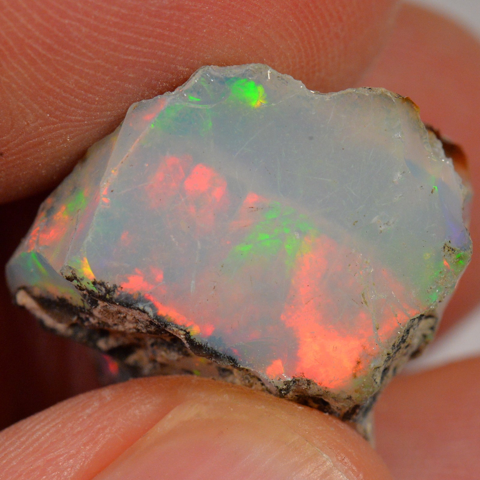 21.6 Carat - Rough Ethiopian Welo Opal — natural untreated rough Ethiopian Welo opal