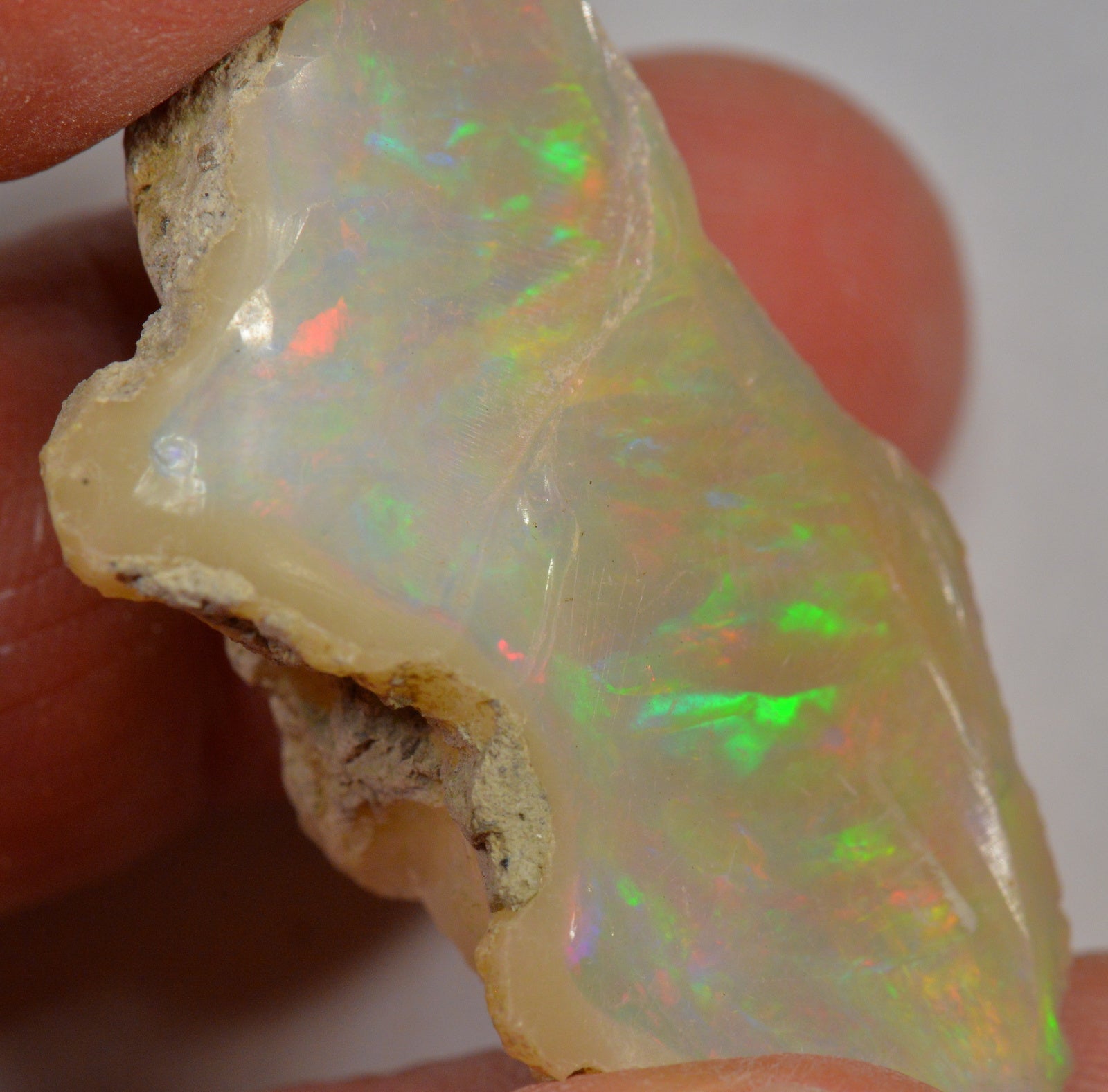 47.3 Carat Rough Ethiopian Welo Opal — natural untreated rough Ethiopian Welo opal