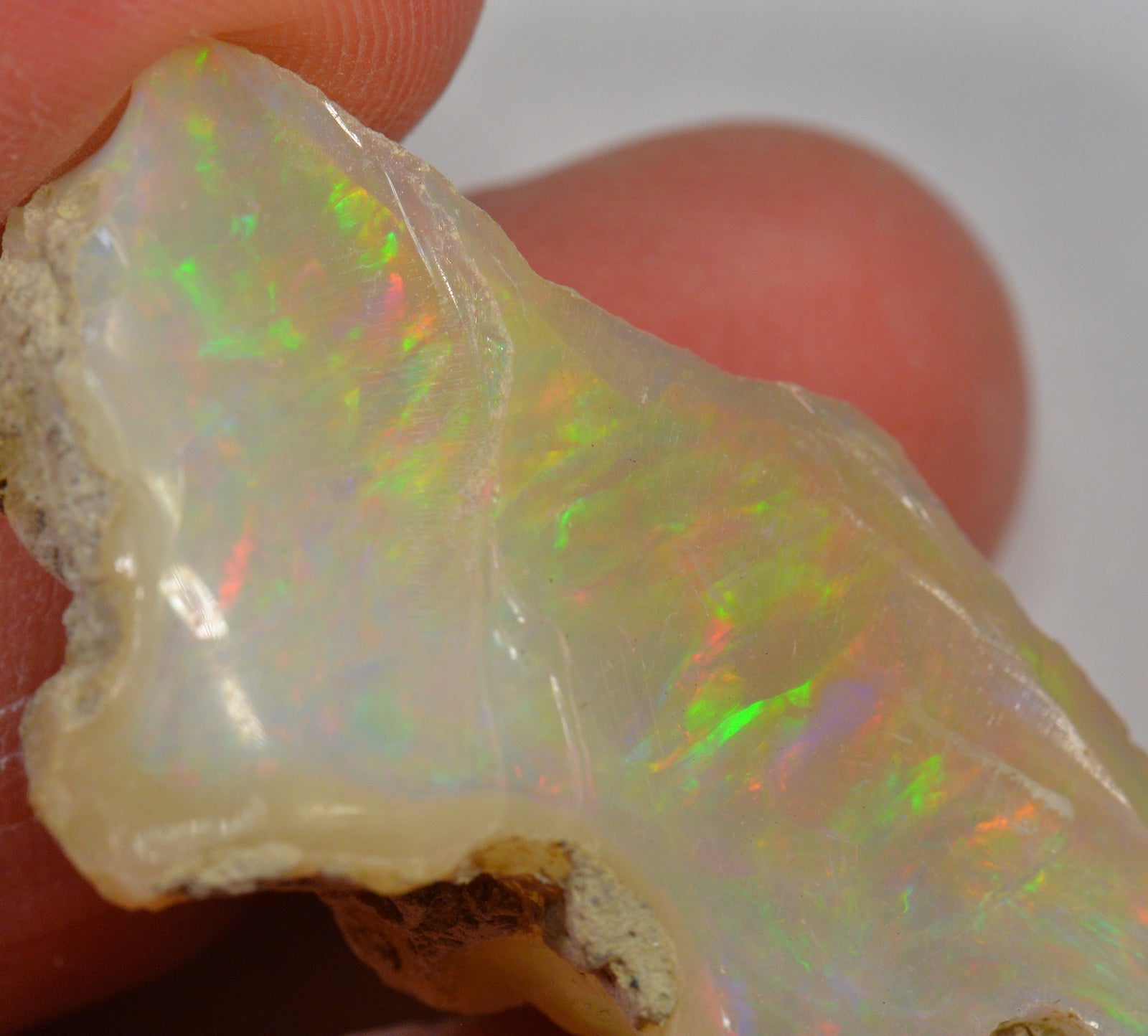 47.3 Carat Rough Ethiopian Welo Opal — natural untreated rough Ethiopian Welo opal