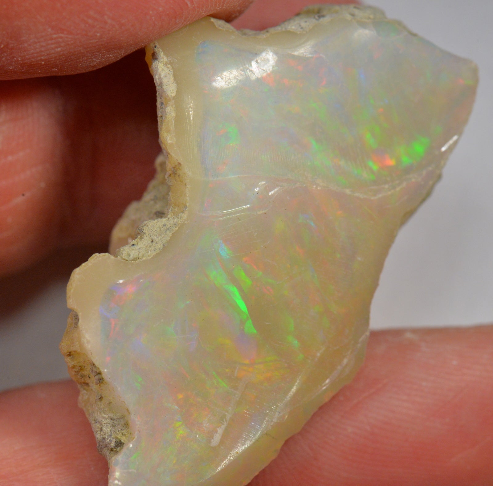 47.3 Carat Rough Ethiopian Welo Opal — natural untreated rough Ethiopian Welo opal