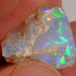8 Carat - Rough Ethiopian Welo Opal — natural untreated rough Ethiopian Welo opal