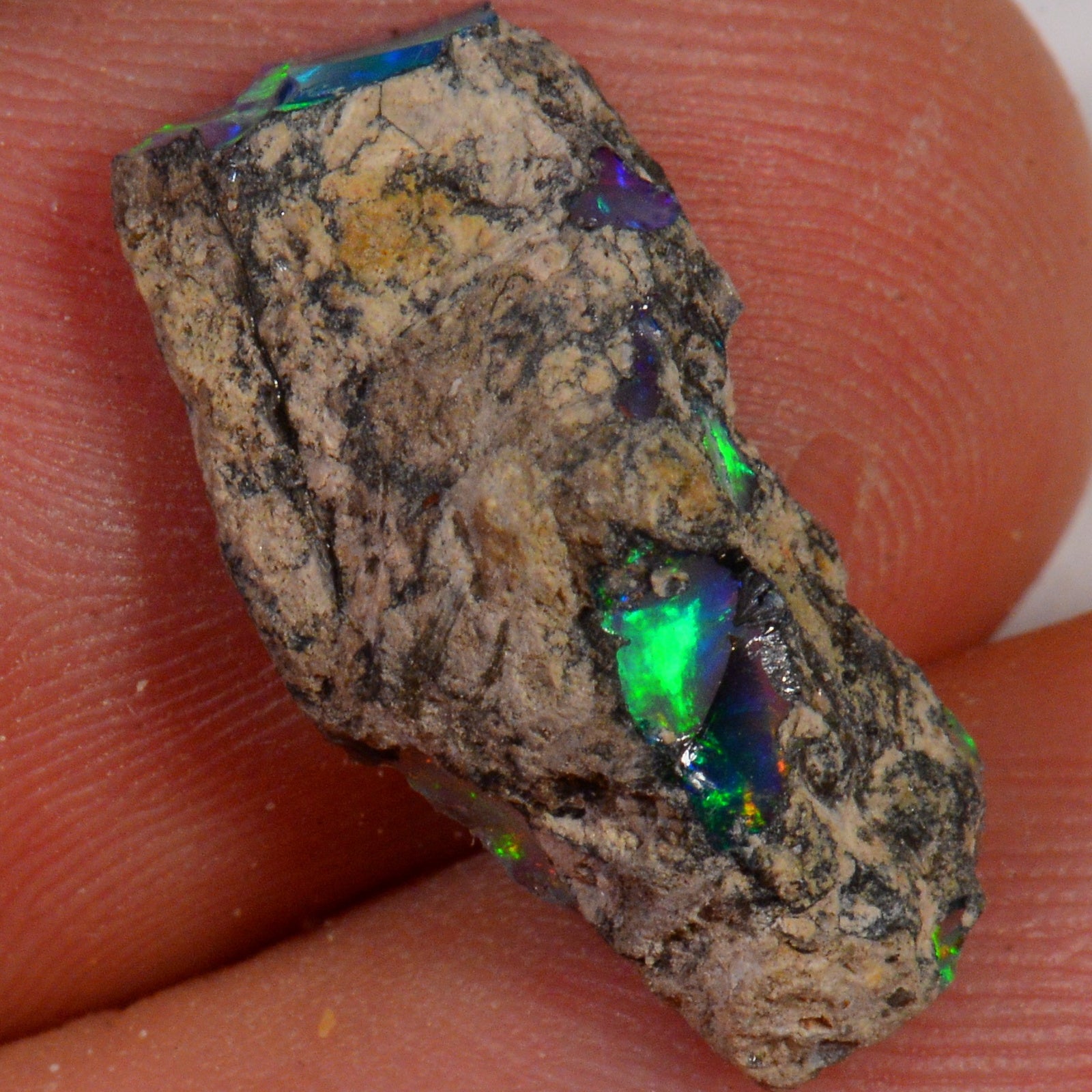 4.7 Karat - Roher Äthiopischer Welo Opal – natürlicher äthiopischer Welo Opal