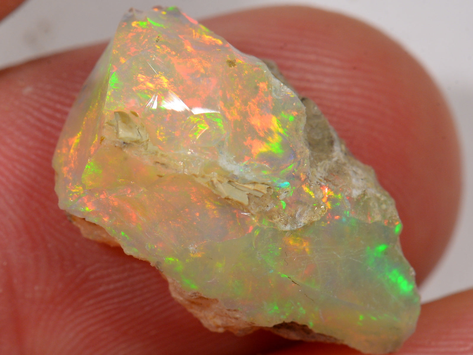 9 Karat - Roher Äthiopischer Welo Opal – natürlicher äthiopischer Welo Opal