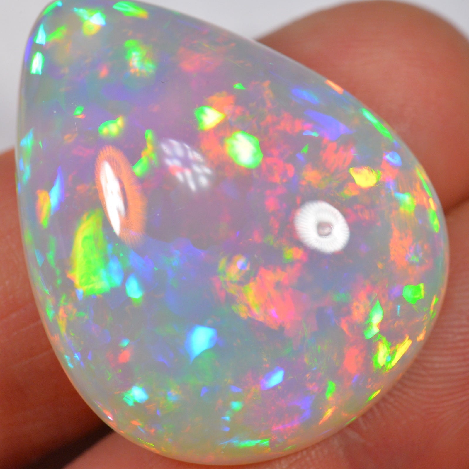 53.2 Carat Massive Breathtaking Ethiopian Welo Opal with 3D Play of Color — natural untreated Ethiopian Welo opal