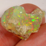 15 Karat - Brillanter Pinfire Roher Äthiopischer Welo Opal – natürlicher äthiopischer Welo Opal
