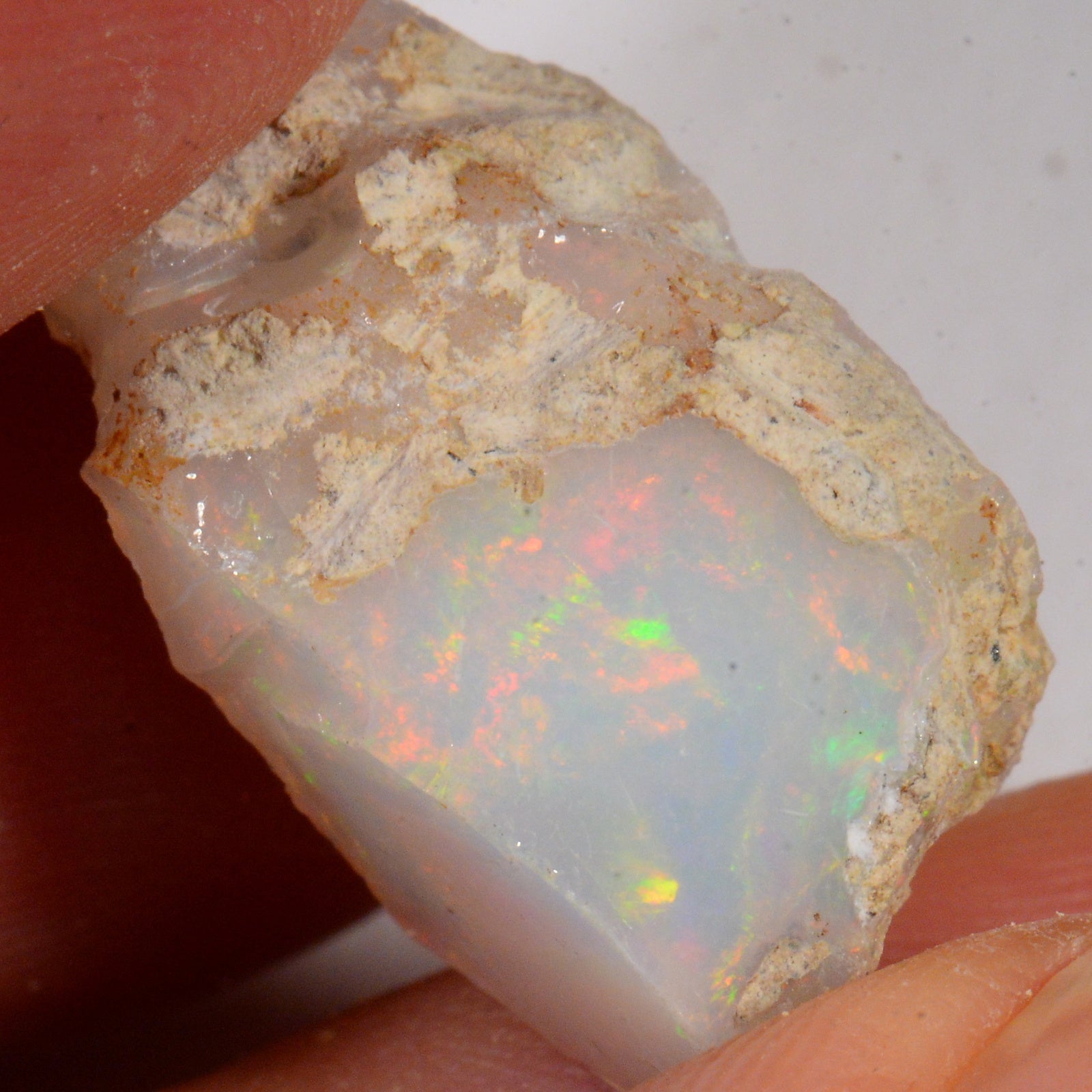 17,8 Karat - Roher Äthiopischer Welo Opal – natürlicher äthiopischer Welo Opal