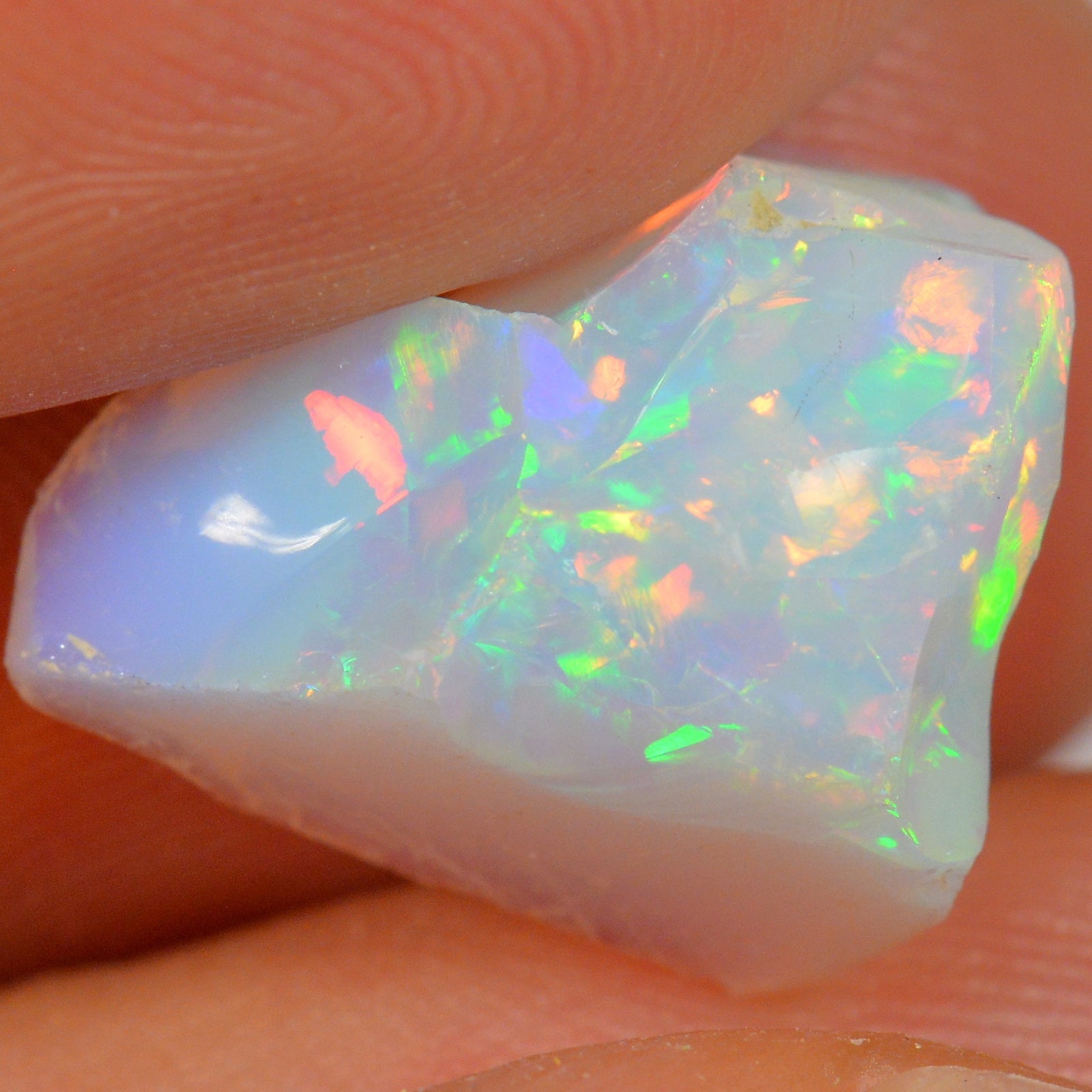 5.4 Carat - Rough Ethiopian Welo Opal — natural untreated rough Ethiopian Welo opal