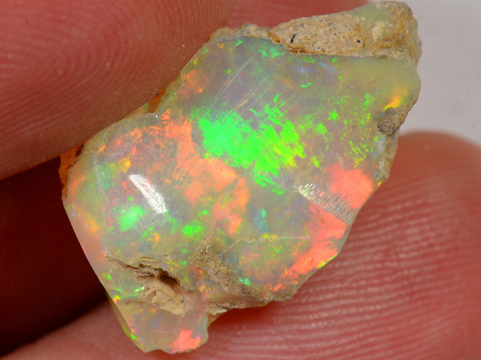 9 Karat - Roher Äthiopischer Welo Opal – natürlicher äthiopischer Welo Opal