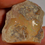 65.8 Carat Large Rather Matte Rough Ethiopian Welo Opal — natural untreated rough Ethiopian Welo opal
