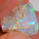 8 Carat - Rough Ethiopian Welo Opal — natural untreated rough Ethiopian Welo opal