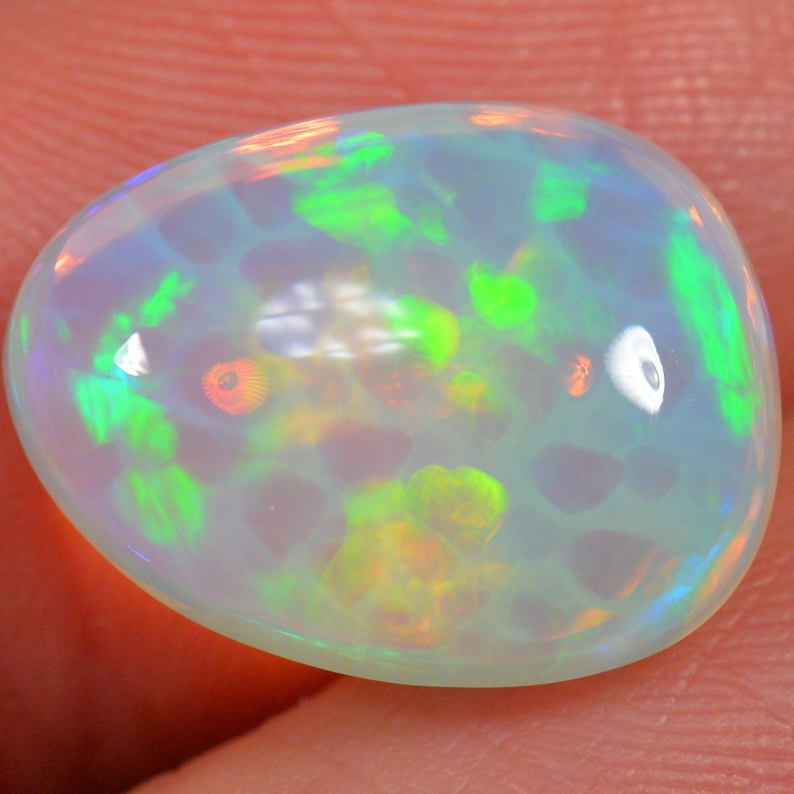 6.8 Carat Ethiopian Welo Opal — natural untreated Ethiopian Welo opal